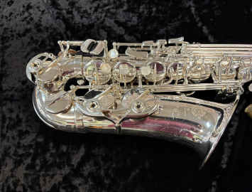 Photo NICE Selmer Paris Supreme Series Alto Sax in Silver Plate - Serial # 826147